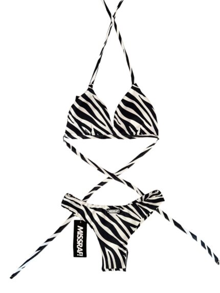 zebra print bikini